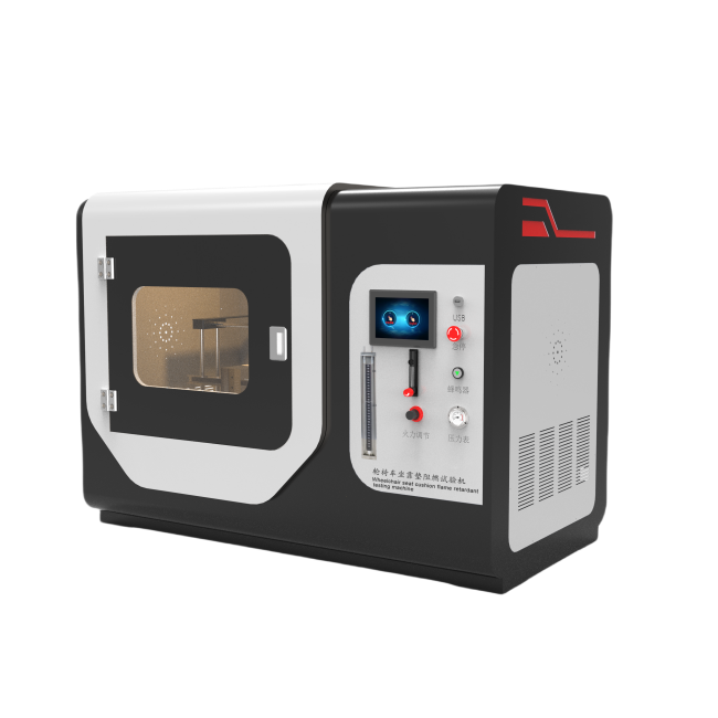 輪椅車(chē)坐靠墊阻燃試驗(yàn)機(jī)
