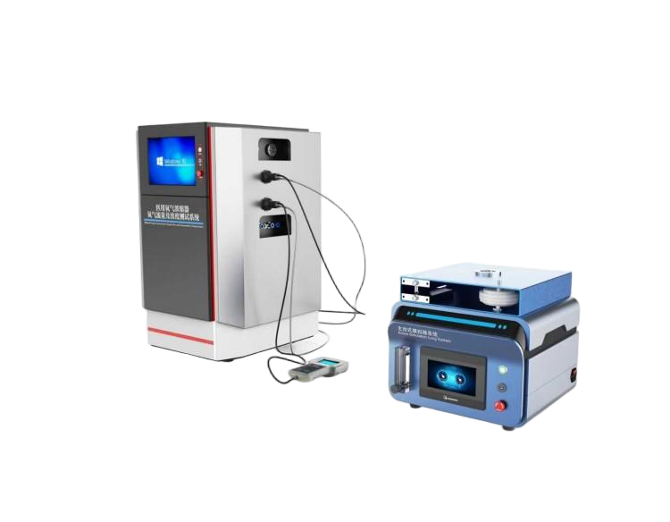 醫(yī)用氧氣濃縮器氧氣流量及濃度測試系統(tǒng)