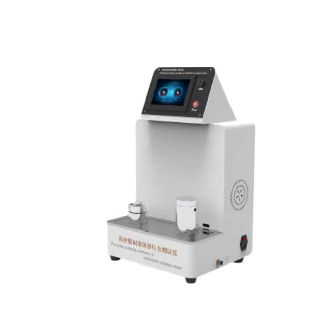 防護(hù)服耐液體靜壓力測(cè)試儀、靜酸壓檢測(cè)儀