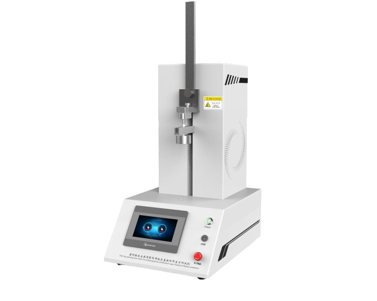 聚丙烯組合蓋拉環(huán)開啟力測試儀、塑料輸液容器用聚丙烯組合蓋拉環(huán)開啟力測試儀