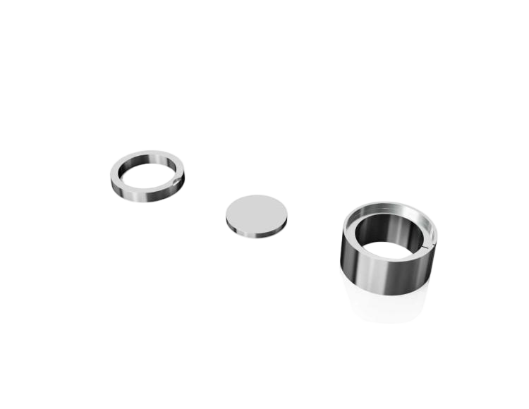 細(xì)節(jié)再現(xiàn)和與石膏的配伍性試驗(yàn)組件
